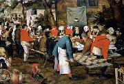 Pieter Brueghel the Younger Peasant Wedding Feast oil painting picture wholesale